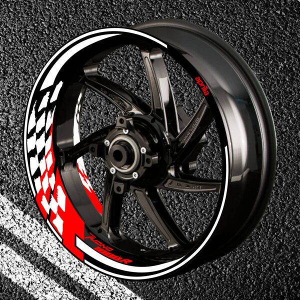 Fire stickers for rims APRILIA TUONO-1000-R