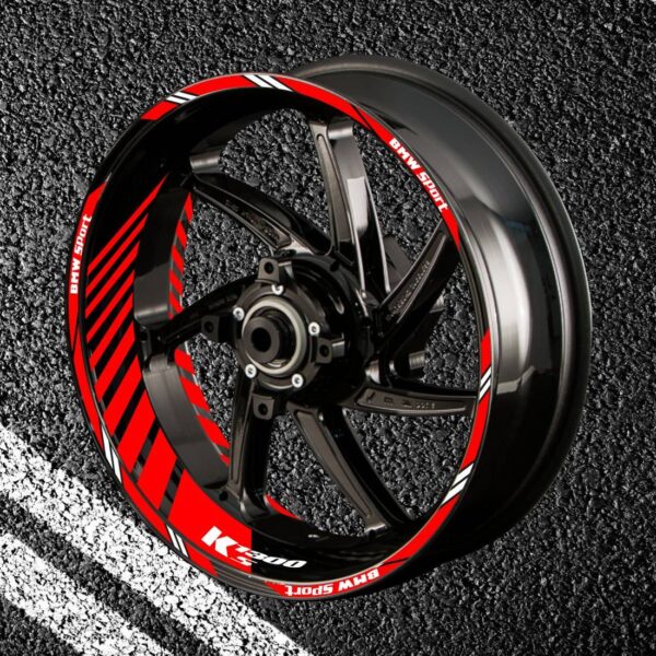 Stickers with stripes for rims BMW K-1300-S