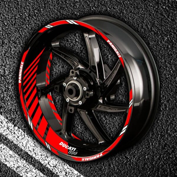 Stickers with stripes for rims DUCATI 899