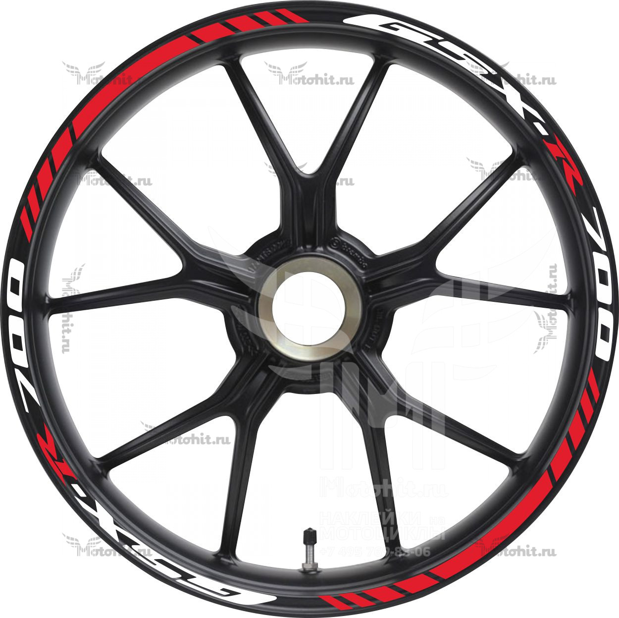 Stickers for rims SUZUKI GSX-R 700