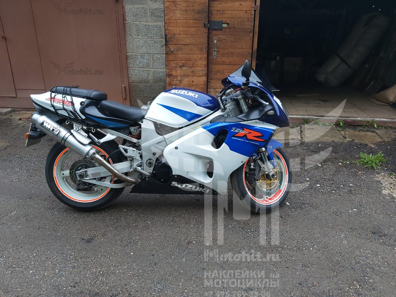 Stickers with stripes for rims SUZUKI TL-1000-R - Image 2