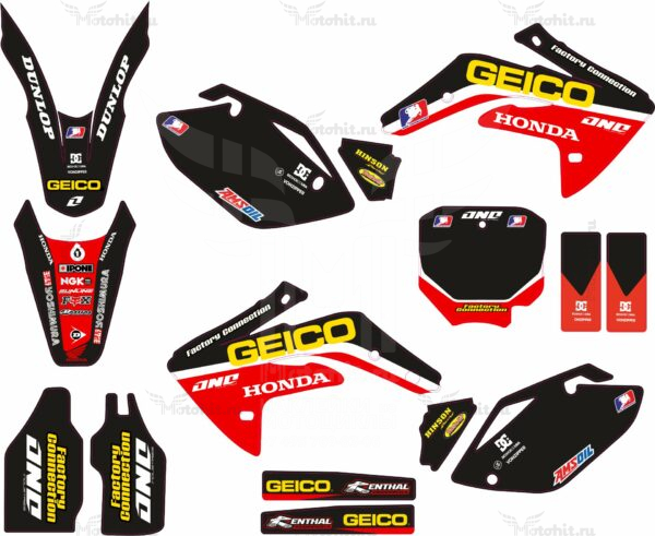 Decals for Honda CRF-150R 2006-2018