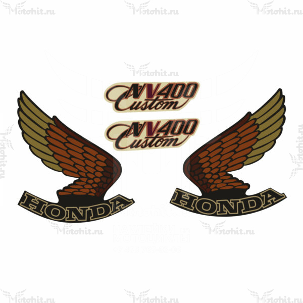 Decals for HONDA NV 400